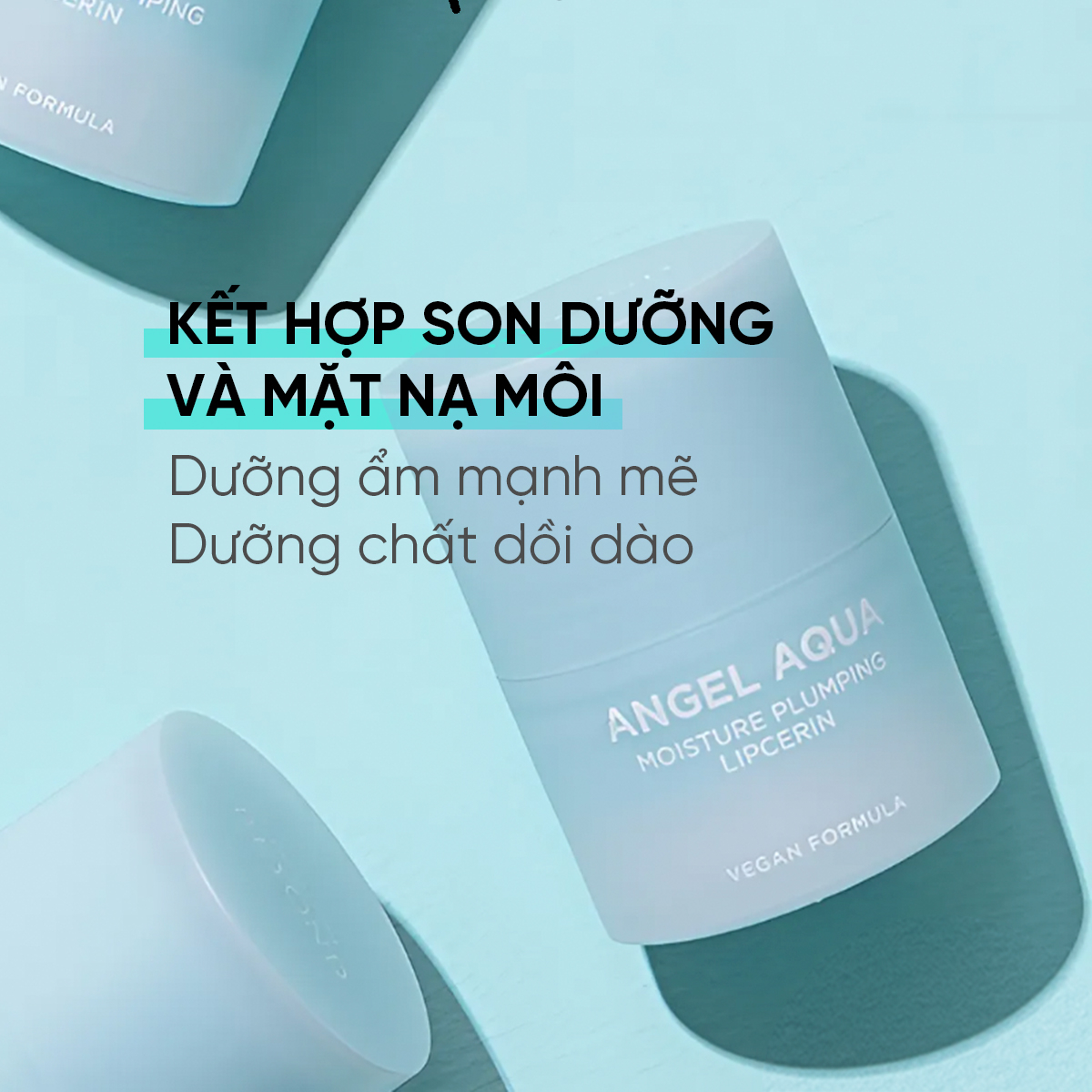 Son dưỡng môi thuần chay Beyond Angel Aqua Moisture Plumping Lipcerin 15ml