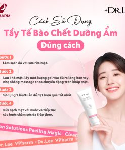 Gel tẩy tế bào chết dưỡng ẩm +Dr.lee Clean Solutions Peeling Magic 100g