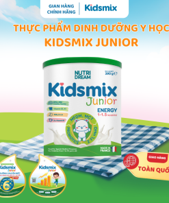 Thực Phẩm Dinh Dưỡng Y Học Kidsmix Junior 390gr Dành Cho Bé Từ 1-10 Tuổi