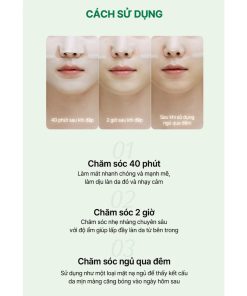 Mặt nạ thạch LUVUM Calming Repair Cica Gel Mask làm dịu da (miếng lẻ 33g)