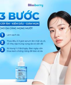 Serum BHA cấp ẩm kiềm dầu Blissberry 30ml