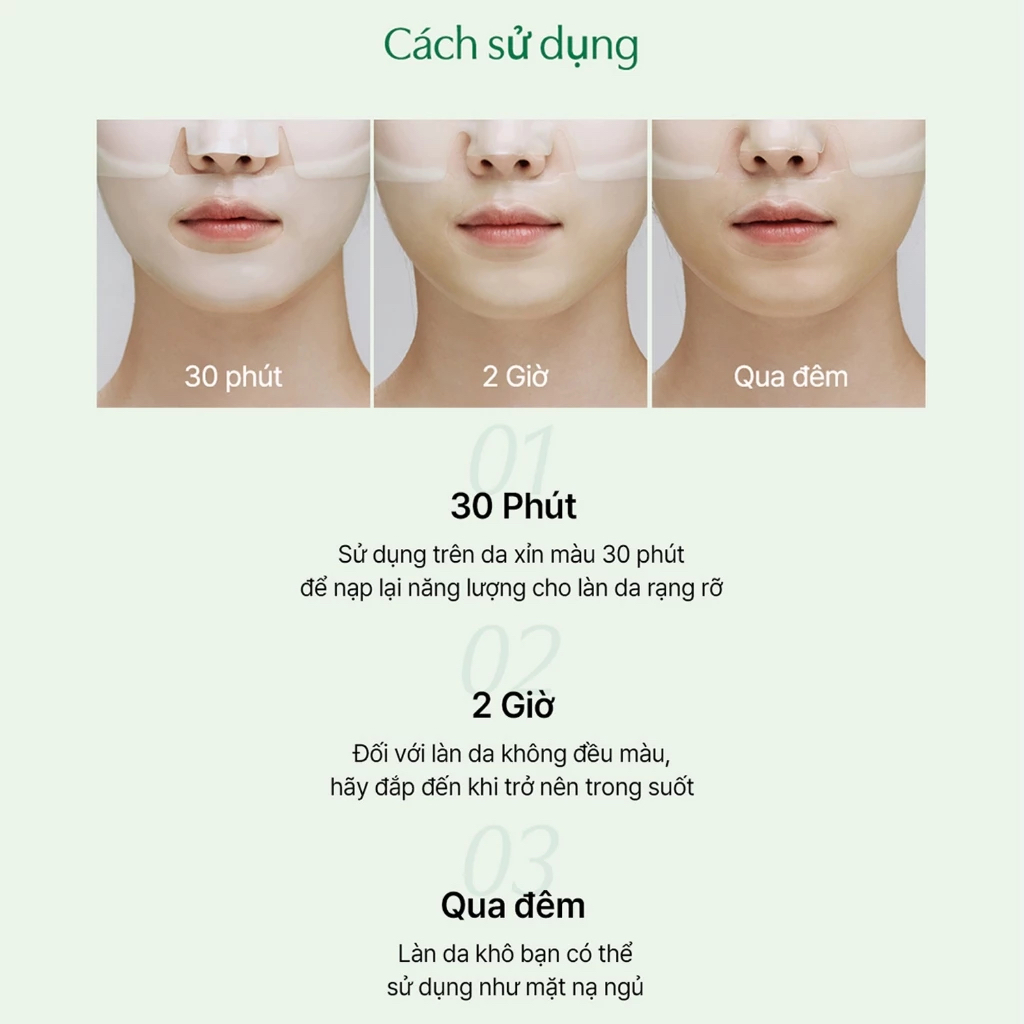 Mặt nạ LUVUM Green Citrus Vitamin C Gel Mask Plus giúp dưỡng sáng đều màu da (miếng lẻ 33g)