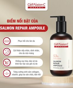 Salmon Repair Ampoule cải thiện nếp nhăn, tăng đàn hồi, ngăn ngừa lão hoá 300ml