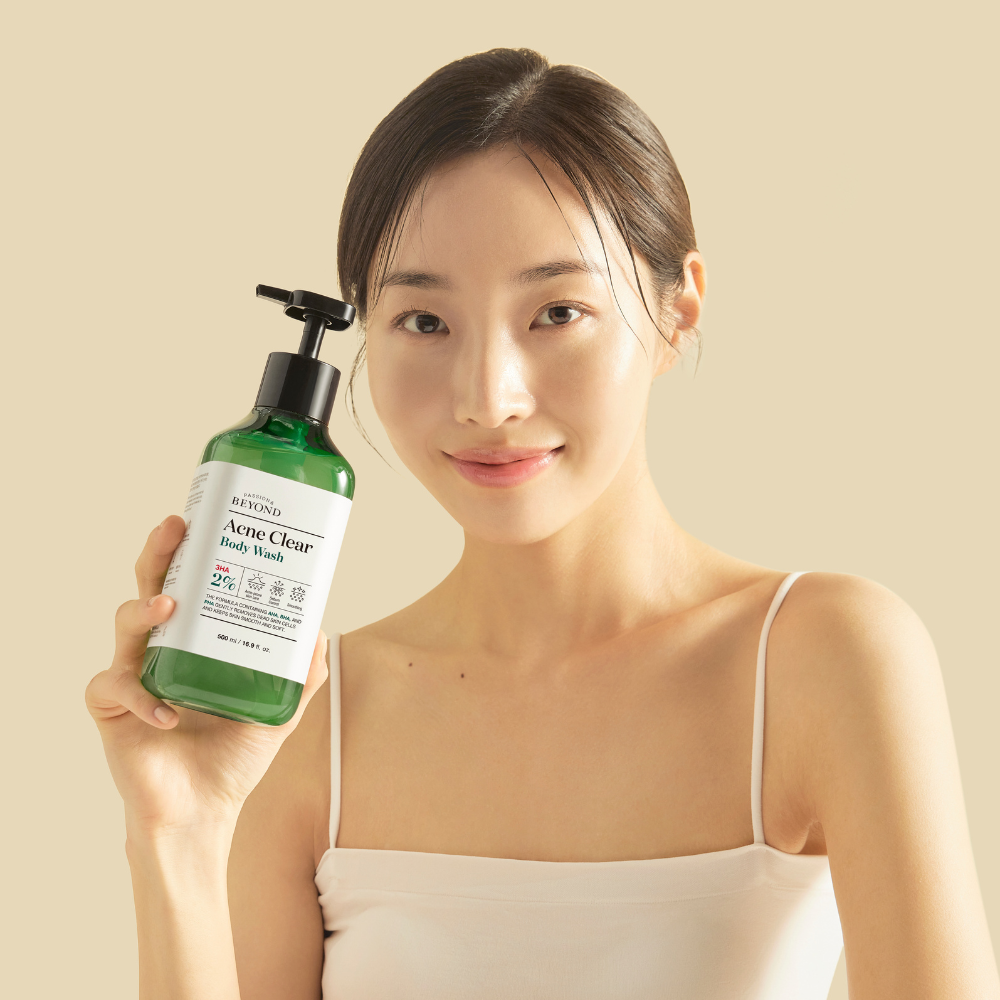 Sữa tắm thuần chay làm sạch mụn cơ thể Beyond Acne Clear Body Wash 500ml