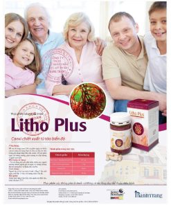 Viên uống Litho Plus bổ sung canxi (hộp 30 viên)