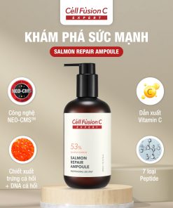 Salmon Repair Ampoule cải thiện nếp nhăn, tăng đàn hồi, ngăn ngừa lão hoá 300ml