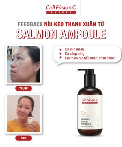 Salmon Repair Ampoule cải thiện nếp nhăn, tăng đàn hồi, ngăn ngừa lão hoá 300ml