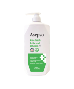 Sữa tắm kháng khuẩn ASEPSO sạch sâu cấp ẩm Chiết Xuất Nha Đam 1000 ml