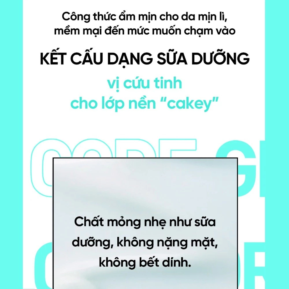 Kem lót CODE GLOKOLOR – 30ml