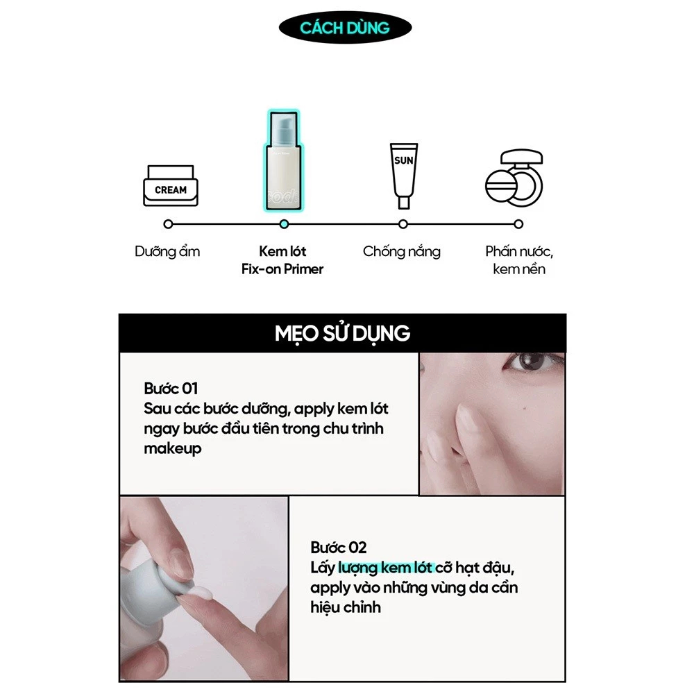 Kem lót CODE GLOKOLOR – 30ml