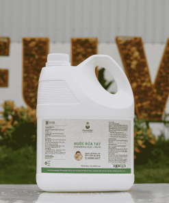 Nước rửa tay gel FUWA3E cho em bé sạch bay mùi tanh, diệt khuẩn 99% 3.8L