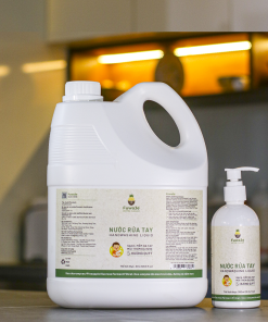 Nước rửa tay gel FUWA3E cho em bé sạch bay mùi tanh, diệt khuẩn 99% 3.8L