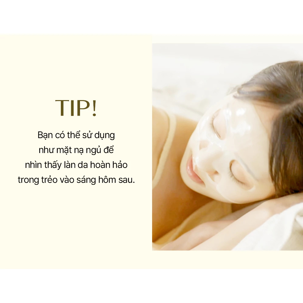 Mặt nạ thạch quả yuja LUVUM Afterglow Yuja Gel Mask giúp dưỡng trắng da (miếng lẻ 33g)