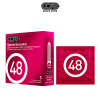 Bao cao su CARE 48 có gai – hương dâu (hộp 3 bcs)