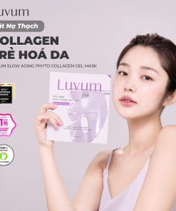 Mặt nạ thạch collagen LUVUM Slow Aging Phyto Collagen Gel Mask (hộp 5 miếng x 38g)