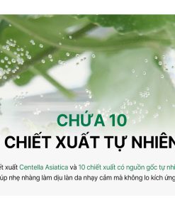 Mặt nạ thạch LUVUM Calming Repair Cica Gel Mask hỗ trợ làm dịu da (hộp 5 miếng x 33g)