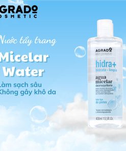 Nước tẩy trang AGRADO micellar 400ml