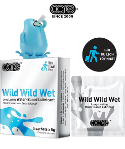 Gel bôi trơn wild wild wet (hộp 5 gói gel)