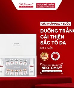 Giải Pháp Peel Phục Hồi Chuyên Sâu Làm Trắng Da Mờ Thâm Nám Cell Fusion C Expert Toning Peel 5 Tuần
