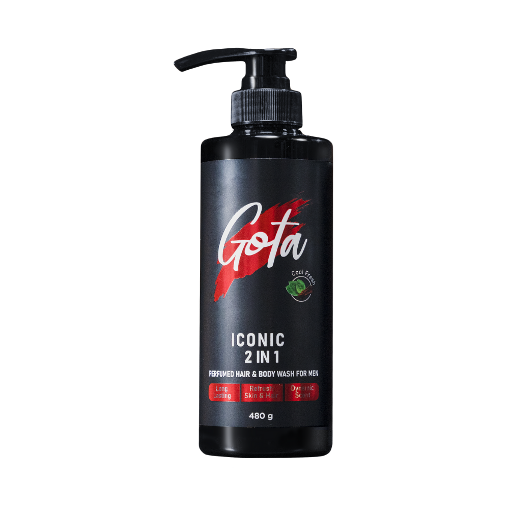 Sữa tắm Gội 2in1 Hương Nước Hoa Gota Iconic 480g
