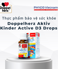 TPBVSK Doppelherz Aktiv Kinder Active D3 Drops hỗ trợ bổ sung Vitamin D3 cho trẻ