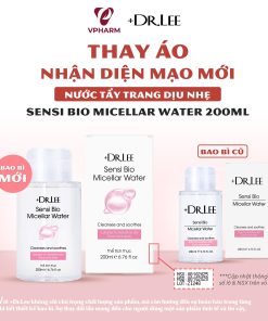 Nước tẩy trang dưỡng ẩm +Dr.lee Sensio Bio Micellar Water 200ml