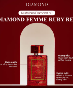 Nước Hoa Laura Anne – Diamond Femme 45ml (Ruby Red)