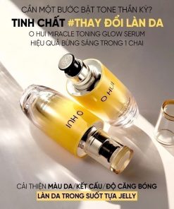 Tinh chất OHUI làm sáng, hỗ trợ làm đều màu da, tẩy tế bào chết dịu nhẹ, tạo độ căng, độ bóng khỏe, cho da giàu sức sống – 50ml