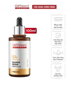 Ampoule Cải Thiện Nếp Nhăn, Tăng Đàn Hồi, Chống Lão Hoá Cell Fusion C Expert Time Reverse Salmon Repair Ampoule 100ml