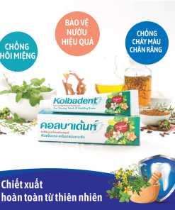Kem đánh răng thảo dược thuần khiết Kolbadent Thái Lan 100g