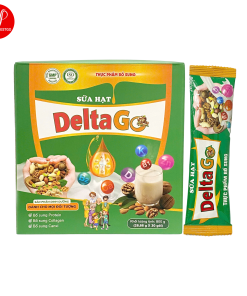 Sữa hạt Delta Go dinh dưỡng lành mạnh, hỗ trợ xương khớp, tăng cường sức khỏe (hộp 30gói)