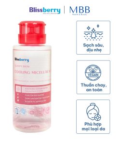 Nước tẩy trang sạch sâu & dịu nhẹ Blissberry 400ml
