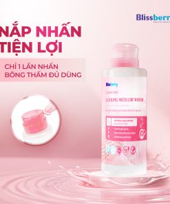 Nước tẩy trang sạch sâu & dịu nhẹ Blissberry 400ml