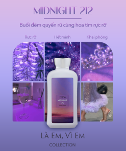 Hộp quà tặng Mine Sữa tắm & Nước hoa Midnight