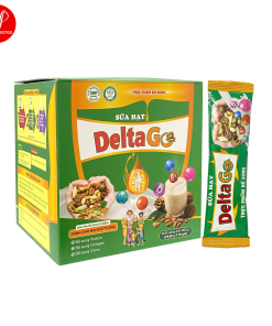 Sữa hạt Delta Go dinh dưỡng lành mạnh, hỗ trợ xương khớp, tăng cường sức khỏe (hộp 30gói)