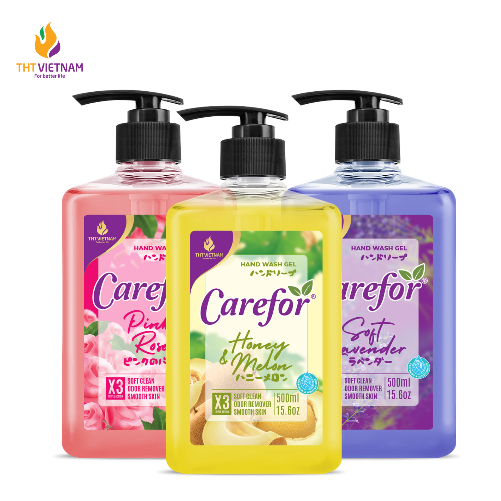 Sữa rửa tay dưỡng ẩm Carefor 500ml