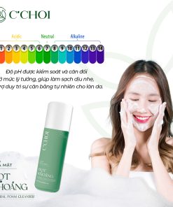 Sữa rửa mặt bọt khoáng C’Choi – Mineral Foam Cleanser