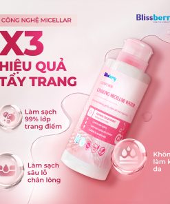 Nước tẩy trang sạch sâu & dịu nhẹ Blissberry 200ml