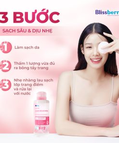 Nước tẩy trang sạch sâu & dịu nhẹ Blissberry 200ml