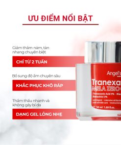 Kem dưỡng da ANGEL’S LIQUID TRANEXAMIC MELA ZERO CREAM hỗ trợ giảm thâm nám chuyên biệt (hộp 50ml)