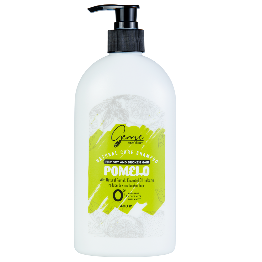 Dầu gội Gennie Natural Care tinh dầu Bưởi dành cho tóc khô và dễ gãy 400ml
