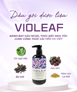 Dầu gội dược liệu Violeaf Sao Thái Dương (chai 480ml)