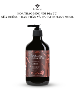 Sữa dưỡng toàn thân và da tay sáng khỏe rạng rỡ Botany- hoa thảo mộc nội địa Úc