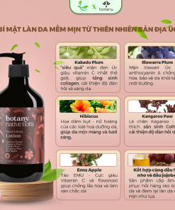 Sữa dưỡng toàn thân và da tay sáng khỏe rạng rỡ Botany- hoa thảo mộc nội địa Úc