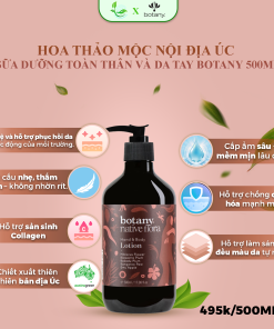 Sữa dưỡng toàn thân và da tay sáng khỏe rạng rỡ Botany- hoa thảo mộc nội địa Úc