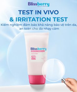 Kem chống nắng mỏng nhẹ sáng da SPF50+, PA+++ Blissberry 60ml