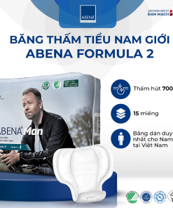 Băng vệ sinh nam Abena Man Formula 2 (15 miếng/gói)