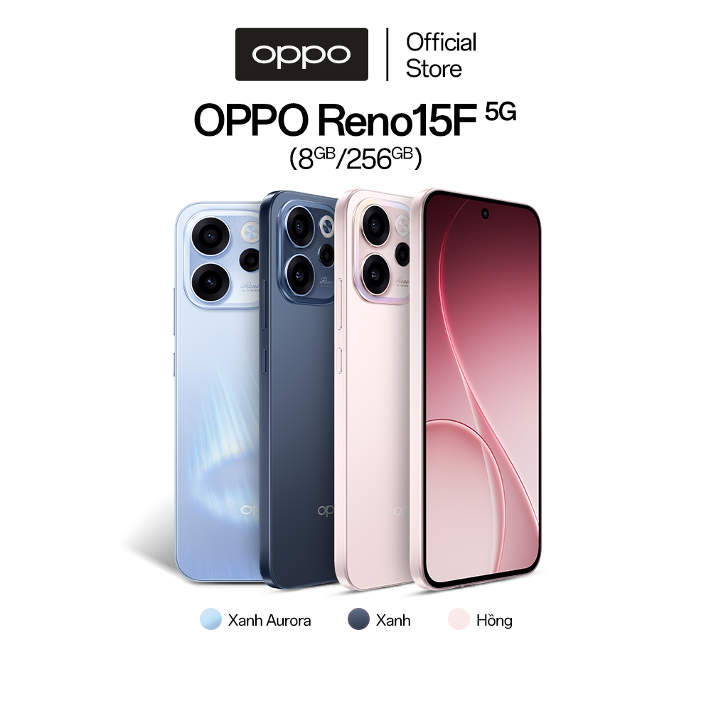 Điện thoại OPPO Reno15F 5G 8GB/256GB