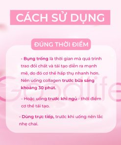 Nước uống Collagen đẹp da chống lão hóa Goodlife (10c x 25ml)