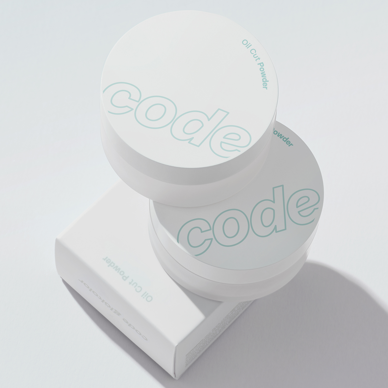 Phấn phủ bột kiềm dầu CODE GLOKOLOR mỏng mịn, hấp thụ dầu thừa, khô thoáng OIL CUT POWDER – 6g